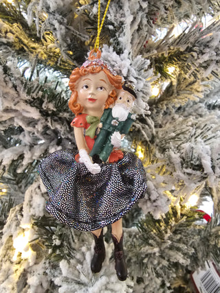 Buy green-nutcracker Girl Nutcracker Ornament