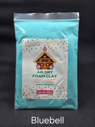 Buy bluebell Air Dry Foam Clay - FIRM - 100g