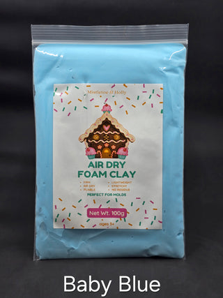 Buy baby-blue Air Dry Foam Clay - FIRM - 100g