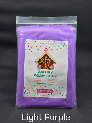 Buy light-purple Air Dry Foam Clay - FIRM - 100g