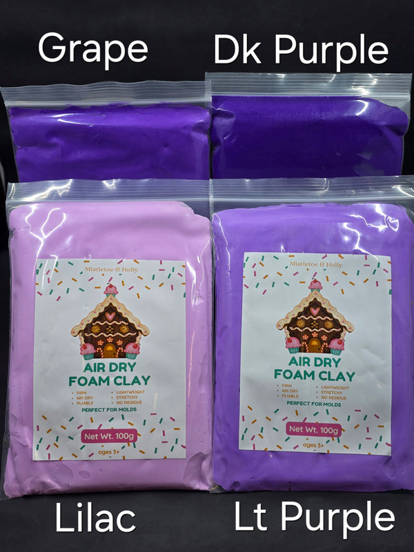 Air Dry Foam Clay - FIRM - 250g