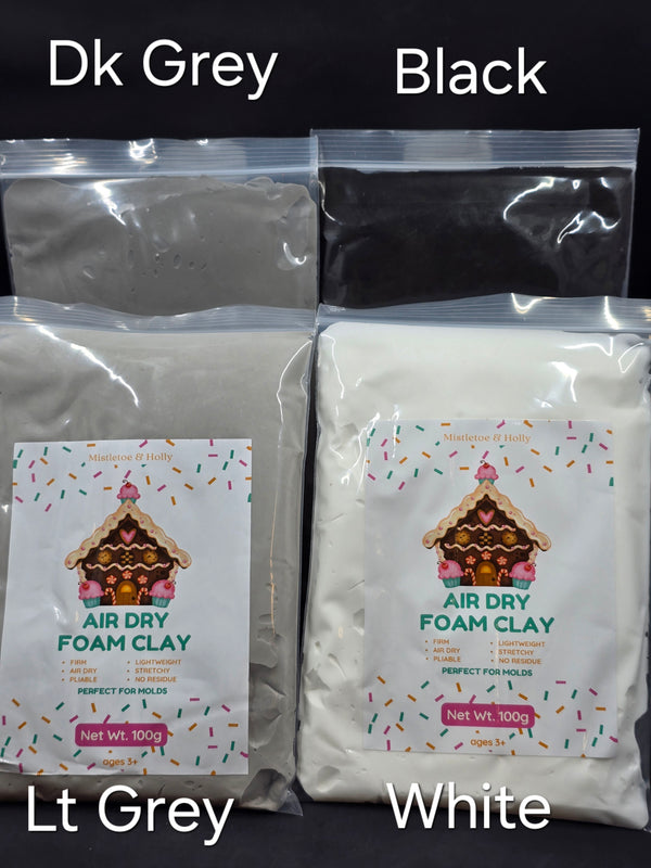 Air Dry Foam Clay - FIRM - 250g