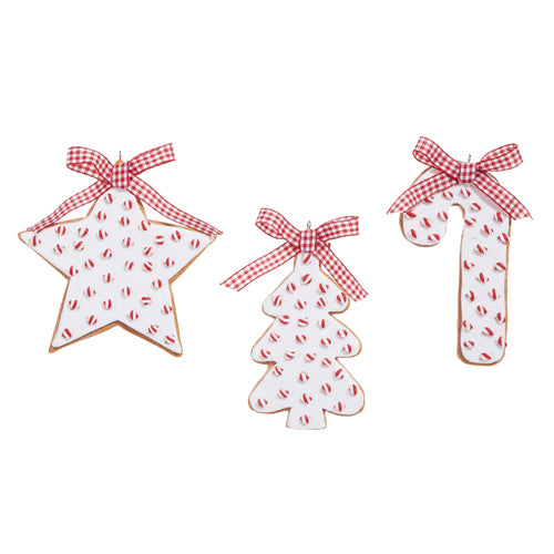 Peppermint Sprinkle Cookie Oranament