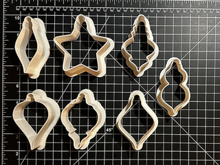 Christmas Ornament Shapes Clay Cutters