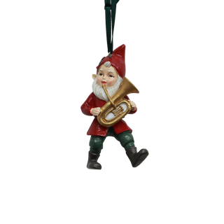 Vintage Elf Playing Saxophone HO