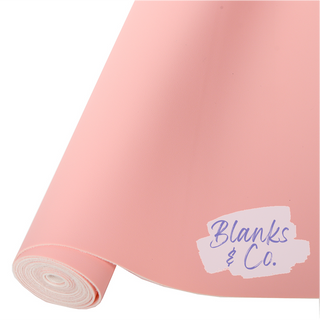 Buy pastel-peach PU Faux Leather - Macaron
