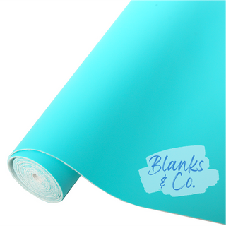 Buy pastel-turquoise PU Faux Leather - Macaron