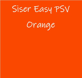 Buy orange Siser Easy PSV Permanent Adhesive Vinyl