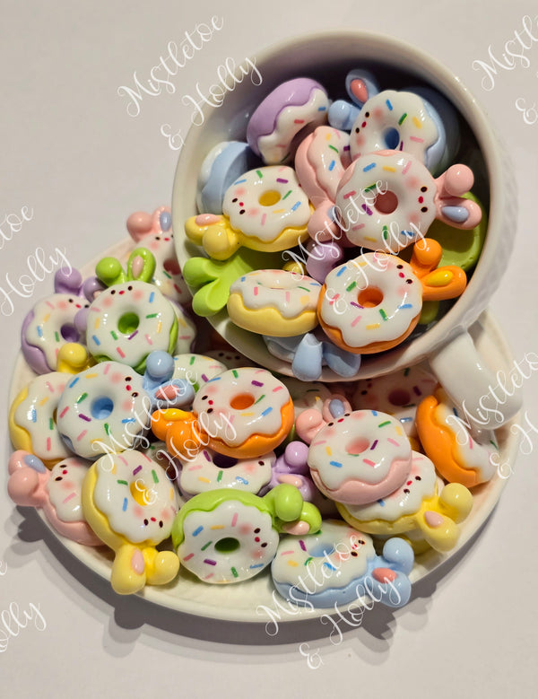 Easter Bunny Donut Cabochon