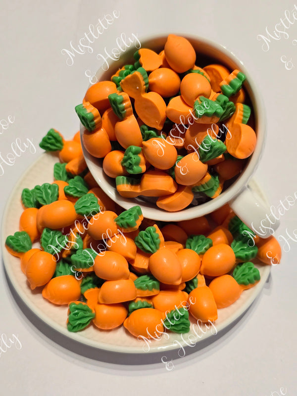 Faux Mini Carrot Cabochon