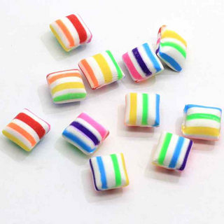 Faux Rainbow Pillow Candy