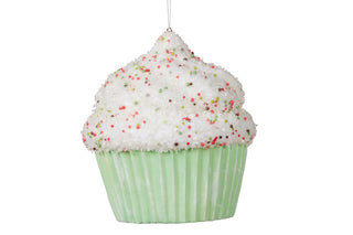 Pastel Green Cupcake Ornament