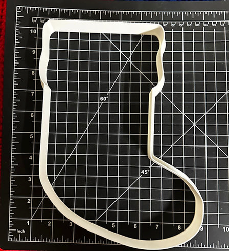 Santa's Stocking Clay Cutter