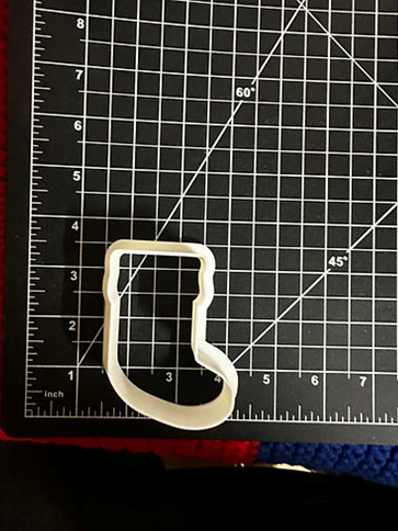 Santa's Stocking Clay Cutter