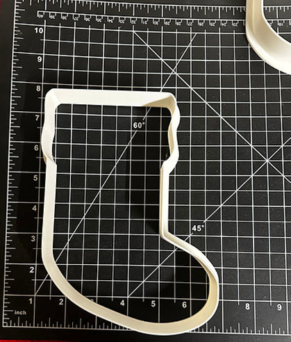 Santa's Stocking Clay Cutter