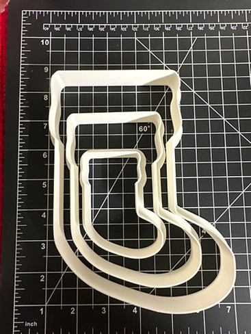 Santa's Stocking Clay Cutter
