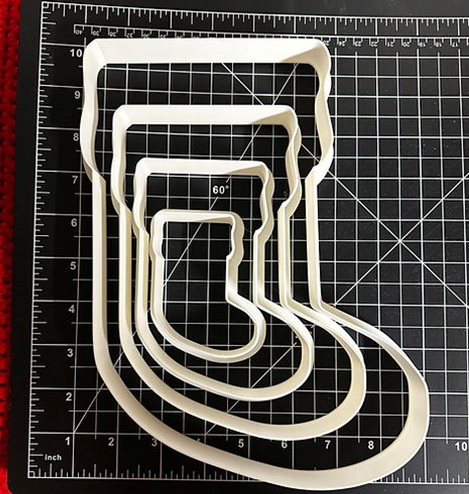 Santa's Stocking Clay Cutter