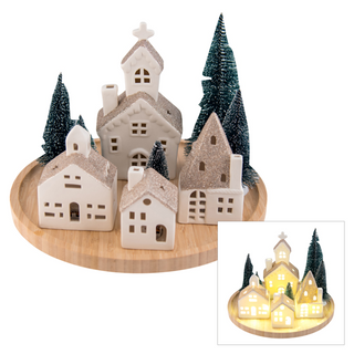 Christmas LED House Set