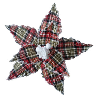 Clip on Poinsettia