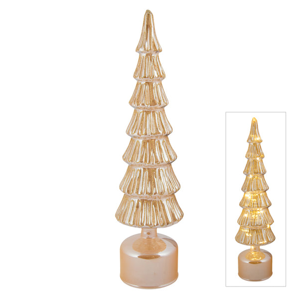 Gold Glass Tree
