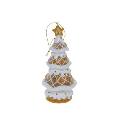 Frosted Gingerbread Tree HO
