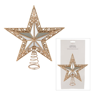Plastic 5 point Star Tree Topper