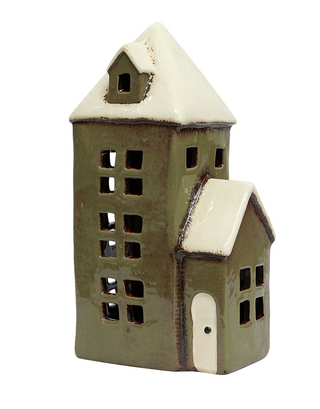 Alsace Tealight Parish Olive Green