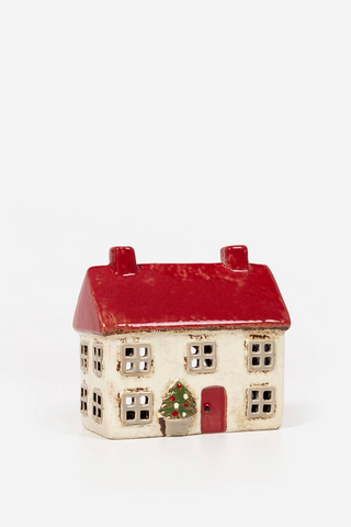 Alsace Tealight Cottage Christmas Stone