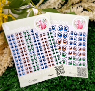 Cute01 - Adhesive Resin Eyes
