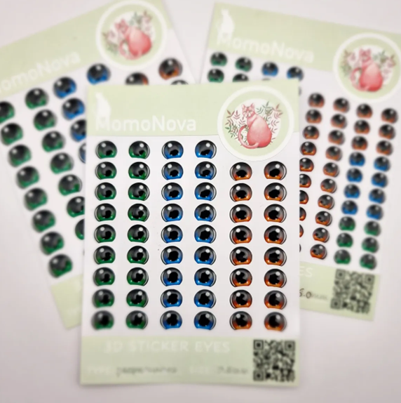 Deepround02 - Adhesive Resin Eyes
