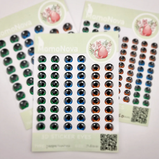 Deepround02 - Adhesive Resin Eyes