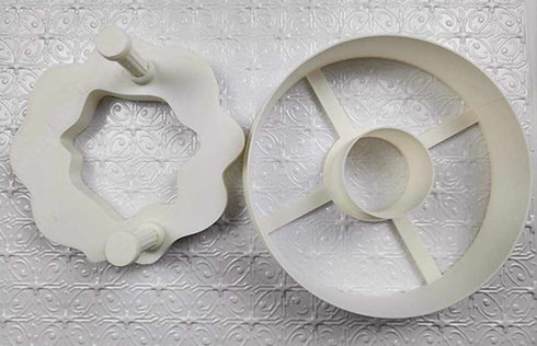 Bear/Donut Shaker Clay Cutter