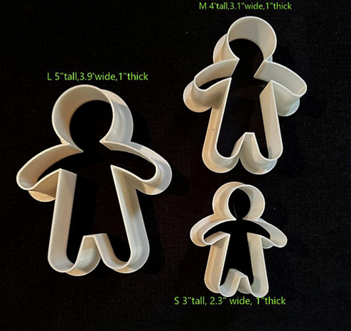 Gingerbread Man Clay Cutter