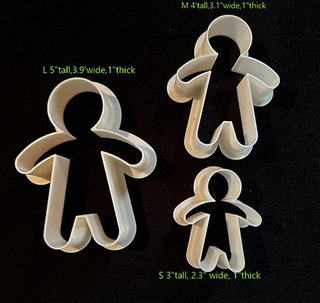 Gingerbread Man Clay Cutter