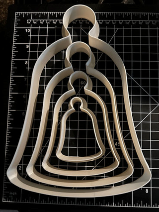 Glory the Christmas Bell Clay Cutter
