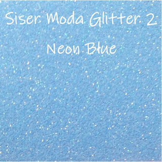 Buy neon-blue Siser Glitter HTV