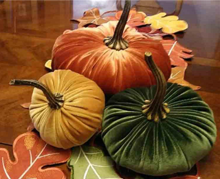 Velvet Pumpkins