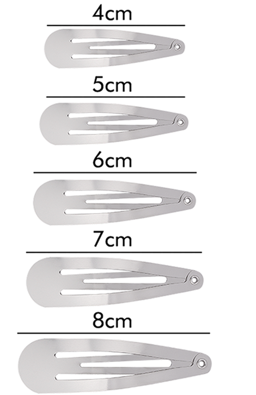 Snap Hair Clips - 5pk