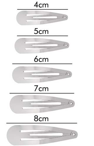 Snap Hair Clips - 5pk