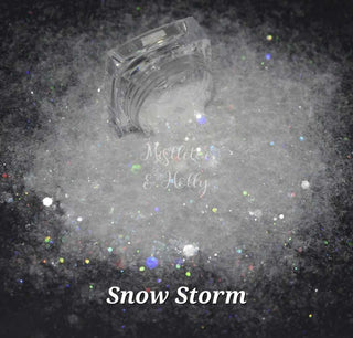 Snow Storm - Chunky glitter mix