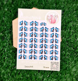 Snowy01 - Adhesive Resin Eyes