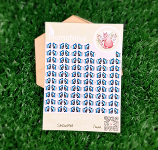 Snowy01 - Adhesive Resin Eyes