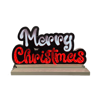 Infinity Merry Christmas Sign
