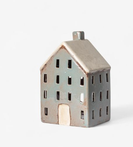 Alsace Tealight Chalet Blue