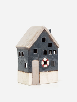 Saint Malo Tea Light House with Buoy Large - PRE ORDER