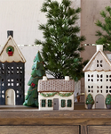 Alsace Christmas Tea Light Cottage with Sway