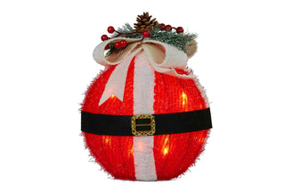 25cm Santa Belly LED Ball