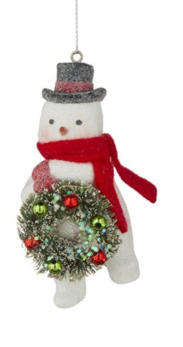 No Place Like Home - Retro Snowman