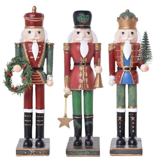Vintage Nutcracker - S/3