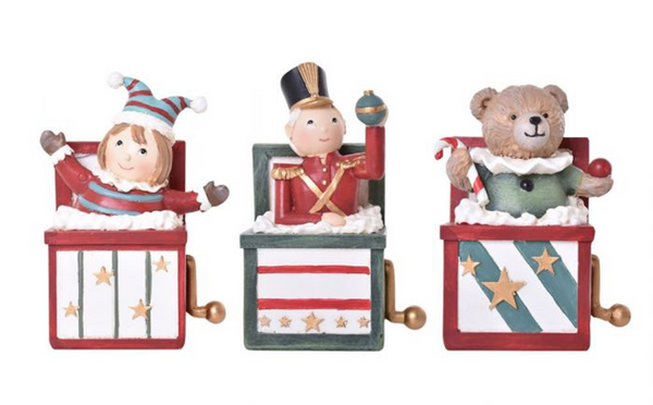 Vintage Christmas Box - S/3